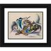 Preston Dickinson 24x19 Black Ornate Framed Double Matted Museum Art Print Titled: Still Life (circa 1930)