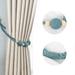 Kiplyki Wholesale Curtain Tiebacks Ropes Boho Curtain Tiebacks Curtain Holdbacks For Wall Curtain Tiebacks Window Drape Tie Back With Hooks For Bedroom Wall Dining Decoration