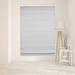 Arlo Blinds Cordless Fabric Roman Shades Light Filtering with backing Color: Light Gray Size: 34 W x 72 H