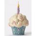 Jim Shore Heartwood Creek Happy Birthday Miniature Cupcake Figurine 4052066 New