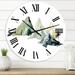 Designart 1 in Modern Contemporary Wall Clock