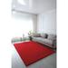 United Weavers Euphoria Naomi Shag Solid Area Rug Red 5â€™3â€� x 7â€™2â€�