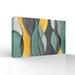 Wall26-Canvas Wall Art-Abstract Colorful Lines-Giclee Painting Wall Art for Bedroom Living Room Home Decoration - 12x18 inches