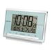 Seiko clock Alarm Clock Radio waves Digital calendar temperature humidity Express thin green Pearl SQ698L SEIKO