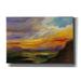 Epic Graffiti Sonoran Desert Sunset by Silvia Vassileva Canvas Wall Art 26 x18