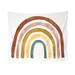 WANYNG Tapestries Sewn Hand Wall Rainbow Colors Wall Rainbow Edges Boho Decor Tapestry Hanging Decoration & Hangs 1PC Tapestry White