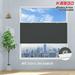 Keego Free Moving Cordless Cellular Shades Window Blinds Size and Color Customizable Slate Blue 100% Blackout 43 w x 48 h