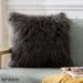 Luxury Soft Faux Fur Fleece Cushion Cover Pillowcase Decorative Throw Pillows Covers No Pillow Insert 16 x 16 Inch