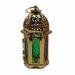 Indain Moroccan Large Iron Tonal Tall Glass Lanterns Tealight Holder Garden Home