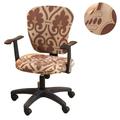 Computer Office Chair Covers Universal Stretchable Polyester Washable Rotating Chair Slipcovers ONLY Chair Covers