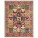 SAFAVIEH Samarkand SRK124Q Hand-knotted Red / Green Rug