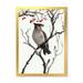 Designart Ancient Australian Bird Illustrations III Traditional Framed Art Print