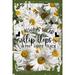 Daisy Flower Wall Art I always wear flip flops in my happy place funny vacation summer Tin Wall Sign 8 x 12 Decor Funny Gift