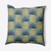 Simply Daisy 18 x 18 Pineapple Stripes Nautical Decorative Indoor Pillow