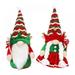 2PCS Swedish Plush Santa Gnome Handmade Gnomes Plush Christmas Decorations For Thanks Giving Day and Christmas