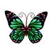 1 Pack Large Metal Butterfly Wall Art Outdoor Decor 6.3 Butterflies Wall Sculpture Hanging Decor for Home Yard Patio Garden Decoration