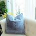 Faux Fur Euro Throw Pillows with Adjustable Inserts 26 x 26