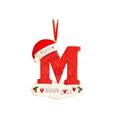 WANYNG Hangs Personalized Christmas 26 Letter Ornaments Personalized Christmas Letter Decorations LED llight M