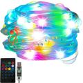Viworld Fairy String Lights Bluetooth Color Changing Light with APP and Remote Control Music Sync LED String Light USB Powered Copper Wire Lights