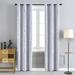 CUH Blackout Thick Solid UV Protection Drapes Modern Living Room Thermal Insulated Curtains Grommet Energy Efficient Window Curtain Light Purple 52 x 84 inch