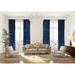 3S Brother s Navy Extra Long Shiny Velvet Curtains Luxury Colors Light Blocking Hang Back Tab & Rod Pocket 1 Panel Curtain 5-30 Ft Home DÃ©cor Custom Made Drapes -Made in Turkey(52 W X 156 L)