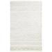 Cream Wool Rug 5 X 8 Modern Hand Woven Scandinavian Nordic Room Size Carpet