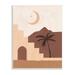 Stupell Industries Middle Eastern Night Deserted Oasis Retreat Palm Trees 10 x 15 Design by Nina Blue