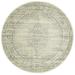 Radici USA 3563-0014-BEIGE 5 ft. Colosseo Round Traditional Oriental Medallion Area Rug Beige