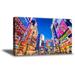 Awkward Styles Tokyo Night View Canvas Wall Decor Tokyo Citylights Bright Streets Framed Art Asian Decor Ideas Breathtaking View Ready to Hang Picture Urban Canvas Collection for Office Wall Decor