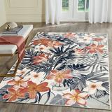 Liora Manne Canyon Paradise Indoor Outdoor Area Rug Ivory