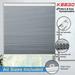 Keego Cordless Cellular Shades Window Blinds Size and Color Customizable Slate Blue 100% Blackout 59 w x 56 h