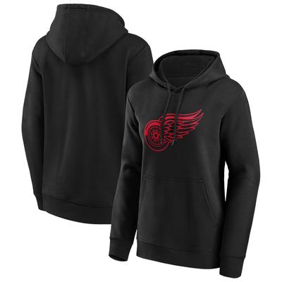 Detroit Red Wings Fanatics Branded Mono Logo Graphic Hoodie – Damen Image