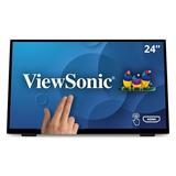 ViewSonic TD2465 24 Inch 1080p Touch Screen Monitor with Advanced Ergonomics HDMI and DisplayPort Inputs