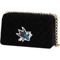 Women's Cuce San Jose Sharks Velvet Team Color Bag