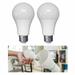 2 Pc LED Daylight Light Bulb 5 Watt Energy 400 Lumens 40 W Output Replacement