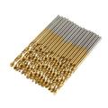 Aibecy 1.5mm-10mm Titanium Coated High-Speed Steel Drilling Bit Set for Wood//Copper/Aluminium alloy/Stainless steel 99 Pcs/Set