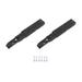 2pcs Tri-fold Folding Shelf Bracket Wall Mount Spring Loaded Support Heavy Duty Fold Down Hinge