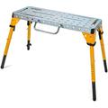 DEWALT 92796 Adjustable Welding /Work Bench 46 x 18 Tabletop Folding Legs