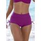 Bikini-Hotpants LASCANA Gr. 46, N-Gr, pink (fuchsia) Damen Badehosen Ocean Blue