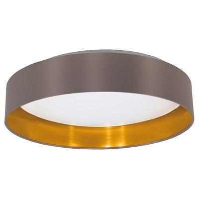Maserlo - 1-Light LED Ceiling Light - Cappucino and Gold Finish