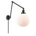 Innovations Lighting Bruno Marashlian Extra Large Beacon Wall Swing Lamp - 238-BK-G201-10