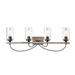 Innovations Lighting Bruno Marashlian Paladin 34 Inch 4 Light Bath Vanity Light - 442-4W-BK-G4422