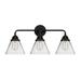 Innovations Lighting Bruno Marashlian Cone 25 Inch 3 Light Bath Vanity Light - 288-3W-BAB-G41