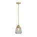 Innovations Lighting Bruno Marashlian Chatham 6 Inch Mini Pendant - 288-1S-BK-G142