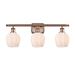 Innovations Lighting Bruno Marashlian Norfolk 25 Inch 3 Light Bath Vanity Light - 516-3W-WPC-G462-6