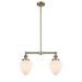 Innovations Lighting Bruno Marashlian Bullet 24 Inch 2 Light Linear Suspension Light - 209-AB-G661-7-LED