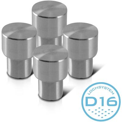 Spannbolzen D16 mm für Schweißtische und Lochplatten 4er Set - Stahlwerk