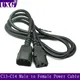 Rallonge d'alimentation IEC C14 C13 câble UPS IEC 320 C13 C14 rallonge d'alimentation pour