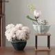 Vase en céramique en forme de fleur Annie décoration de bureau vases hydroponiques pots de fleurs