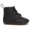 Lauflernschuh DR. MARTENS "1460 CRIB", Kinder, Gr. 16, schwarz, Leder, Synthetik, modisch, Schuhe, Babyschuh, Kinderstiefel, Schnürstiefel mit Schnürung